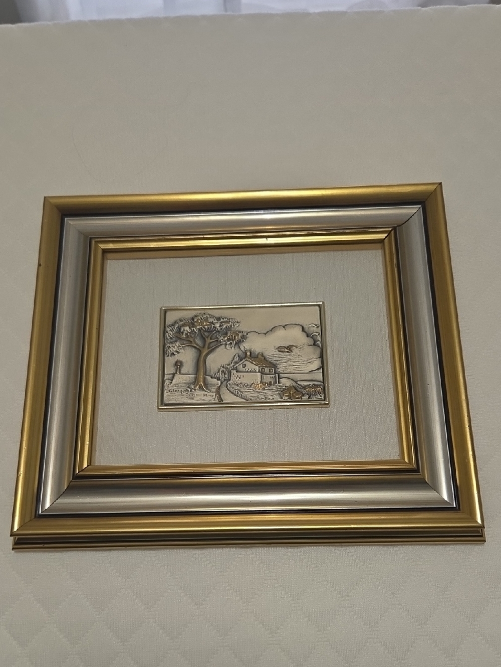 Vtg Sterling Silver 925 Italian Artwork
